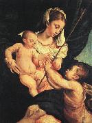 BASSANO, Jacopo Madonna and Child with Saint John the Baptistn 76uy Germany oil painting artist